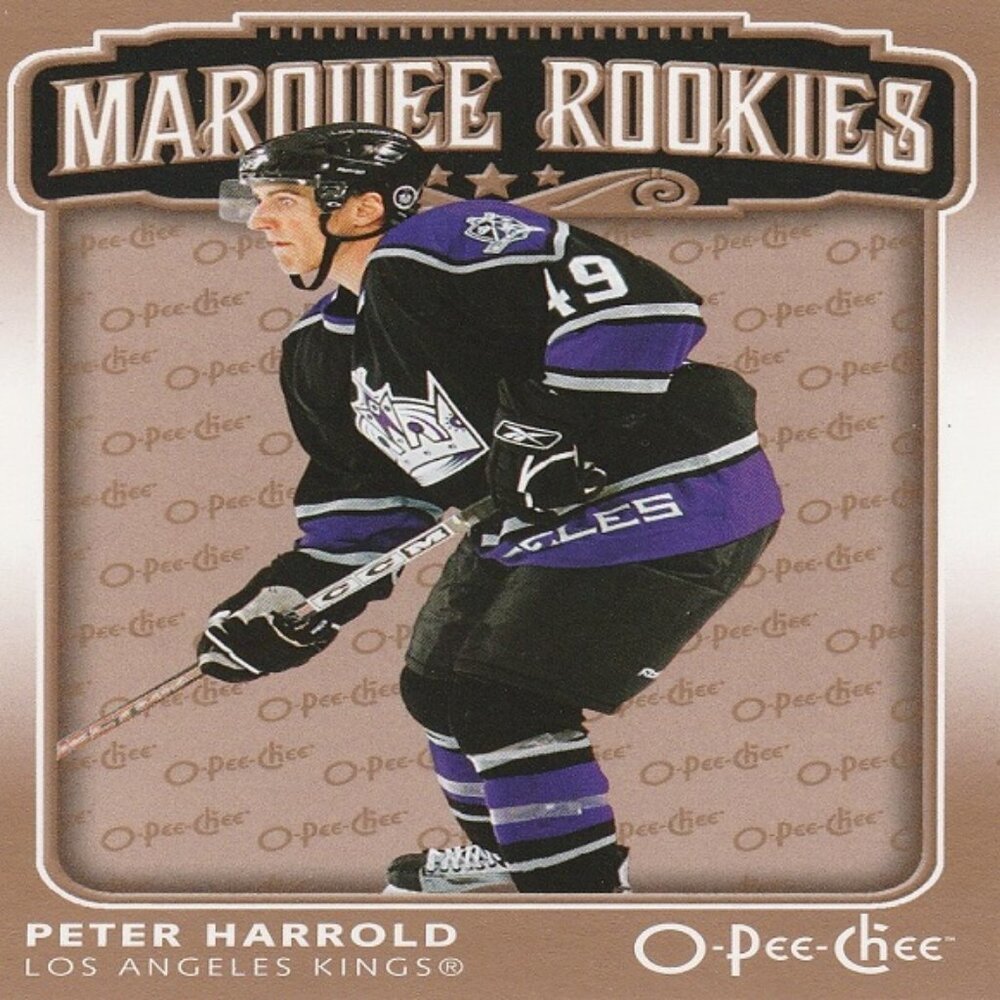 Peter Harrold - 2006/2007 O Pee Chee Marquee Rookies Hockey Card